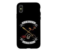 Metal Detecting One More Pull Tab Treasure Hunter Coque pour iPhone X/XS