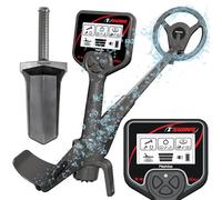 Metal Detector for Adults Professional, NOKTA 1st Swing Waterproof Metal Detector, 7 inch (18cm) Search Coil, LCD Display, Pinpoint Button, Lightweight and Easy to Use, Free Digger