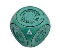 Metal Dice - Heavy Dice for Tabletop Games, Portable Game DDice, 7-in-1 Dices for Game, Shiny Metal Dices, Geometric Rotating Toy Ffor Board Travel Kids Family, Couples, Classroom Gathering Teens