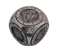 Metal Dice Set | 6-Sided Metal Parties Game Spinner Dice Kit | Lightweight Gathering Supplies | for Leisure Home Family Gathering Bar Competition