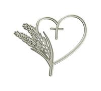 Metal Die Coup Heart Wheat Cutting Dies Polonds De Refoulement Moules Pour Le Scrapbooking Carte D'album PHOTO JOURNES DÉCORATIONS DE CARBON