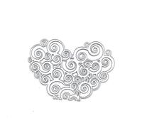 Metal Die Cuts Happy Valentin's Cutting Dies Pointes De Coupe Pour Le Bricolage Du Papier Scrapbooking Papier Photo Décorations