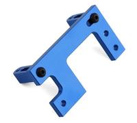 Metal Direering Servo Mount SR-0133 Pièce de Mise à Niveau Compatible avec 1 Modèles RC et Dump à 14 échelles(Bleu)