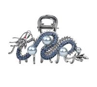 Metal Dragon Claw Clip Chinese Pearl Hair Accessories