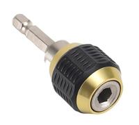 Metal Drill Bit Sets,1 Pcs 60mm Big Head Pop-up Hexagon Shank Quick Coupling 1/4 Inner Hex Self-locking Connecting Rod Holder