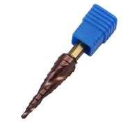 Metal Drill Bit Sets,M35 Cobalt Step 3-13mm 1/4in Hex Shank Woodworking Drilling Double-Edged Spiral Groove Ladder