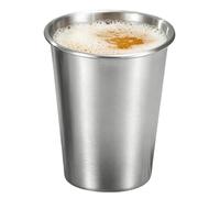 Metal Drinking Cups - 350ml Stainless Steel Mug for Hot Cold Beverages | Rustproof Leakproof Reusable Travel Tumbler for Kids Adults Home Restaurant Camping Hiking Picnic Outdoor Indoor Use Set