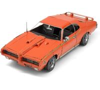 Metal Earth 1969 Pontiac GTO Judge Couleur 3,5 Feuille Modèle Kit + Pince 00276