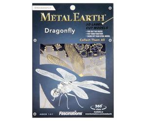 Metal Earth - 5061064 - Maquette 3D - Insectes - Libellule - 10,8 x 9,11 x 2,97 cm - 1 pièce