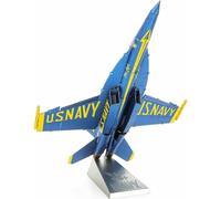 METAL EARTH Énigme 3D F,A-18 Super Hornet - Ange bleu (ICONX)