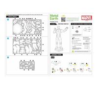 METAL EARTH Énigme 3D Marvel : Iron Man Mark LXXXV (ICONX)