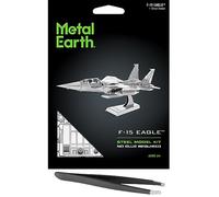 Metal Earth F-15 Eagle Kit de maquette en métal 3D avec pince à épiler