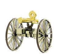 Metal Earth Far West Gatling Pistolet 3D Modèle + Pince A Epiler 11883