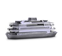 Metal Earth Fascinations, Commuter Ferry 3D Metall Puzzle, Konstruktionsspielzeug, Lasergeschnittenes Modell