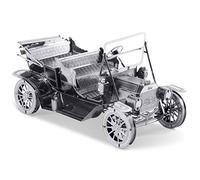 Metal Earth Fascinations MMS051 502604 Ford 1908 Model T Kit de construction 3D découpée au laser avec 2 platines métalliques à partir de 14 ans Argenté