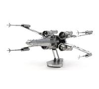 Metal Earth Fascinations MMS257 Kit de construction 3D en métal - Star Wars X-Wing™ - Découpé au laser - Puzzle 3D en métal - Kit de modélisation avec 2 cartes métalliques - À partir de 14 ans