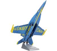 Metal Earth Fascinations Premium Series Blue Angels F/A-18 Super Hornet 3D Metal Model Kit