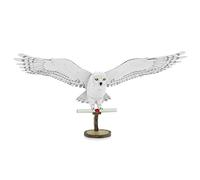 Metal Earth Fascinations PS2007 Kit de construction 3D en métal, motif de chouette dans la neige, Hedwig, découpé au laser, puzzle 3D, à monter soi-même, avec 2,5 cartes métalliques, à partir de 14