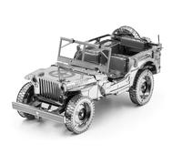 Metal Earth Fascinations Série Premium Willys Overland Puzzle Métallique 3D