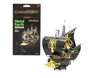 Metal Earth - Game of Thrones Terre métallique Couleur Greyjoy Ship Silence ICX126
