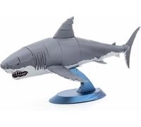Metal Earth Grand Requin Blanc Couleur 3D Laser Coupe Modèle + Pinces 00085