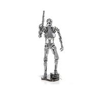 Maquette en métal Metal Earth ICONX - Terminator T-800 - Blanc - ~100 pièces