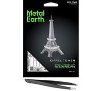 Metal Earth Kit de modélisme 3D en métal avec pince à épiler Motif Tour Eiffel