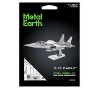Puzzle 20 Pièces : Puzzle 3D en Métal - F-15, Metal Earth - Iconx