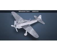 Metal Earth Mitsubishi Zéro 3D Modèle Métal + Brucelles 010282