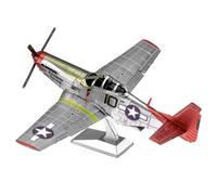 Metal Earth Premium Tuskegee Aviateurs P-51D MUSTANG 3D Modèle + Pinces 14358