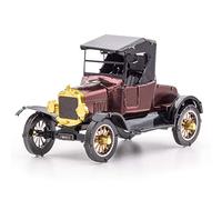 Metal Earth Puzzle 3D Voiture Ford Modèle T Runabut 1925 Puzzle en métal de Ford. Maquettes pour adultes Niveau défiant de 7,8 x 4,5 x 4,8 cm