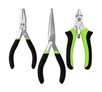 Metal Earth Set de Pinces - Pour Maquettes Puzzle 3D en Metal - Tri-set de Outils en Acier - MMT001