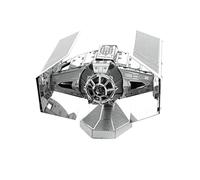 Metal Earth Star Wars - Chasseur Tie de Dark Vador - Maquette 3D en Métal- Kit de Modellisme - 7,6 x 6,8 x 2,5 cm - 5061253