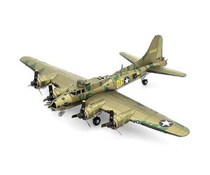 Metal Earth Supermarine B-17 Flying Fortress Color 3D Metal Model Kit Fascinations
