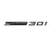 Métal Emblème Badge pour BMW S Drive 18i 20i 25i 30i 35i, Body Stickers Insigne Autocollant Decal Décoration Voiture Styling Accessoires, 30i