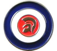 Metal Enamel Pin Badge Brooch MOD Scooter Trojan Skinhead by Mainly Metal