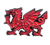 Metal Enamel Pin Badge Wales Red Dragon Welsh National Cymru
