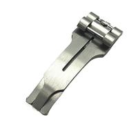 Métal Fermoir,Boucle Bracelet De Montre 16mmx8 Regard Accessoires Boucle pour Rolex TROIS-BALLE pliante de tous en acier 16mm Hommes et Femmes Regarder les accessoires(Silver)