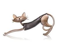 Métal Figurine fer Art décoration chat forme artisanat artisanat Figurine Art décoration moderne maison décoration ornement modèle 1 G