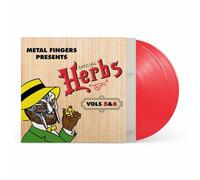 Metal Fingers Presents : Special Herbs Volume 5 & 6 Vinyle Rouge Vinyle