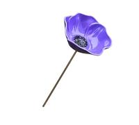Metal Flower Stake for Wildlife Drinking and Garden Attraction Iron Bird Bath Stand
