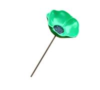 Metal Flower Stake for Wildlife Drinking and Garden Attraction Iron Bird Bath Stand