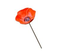 Metal Flower Stake for Wildlife Drinking and Garden Attraction Iron Bird Bath Stand
