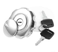 Metal Fuel Tank Cap 7cm Locking Key for pour honda pour cg125