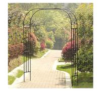 Metal Garden Arch for Climbing Plants & Roses, Wedding Decor Support, Prom Decoration, 2.2 x 2.4 m - Elegant Outdoor Trellis for Garden Arches