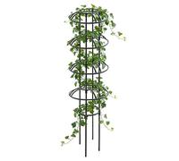Metal Garden Trellis - Metal Plant Trellis, Garden Support with Relieving Growth, Outdoor Accessories, Plant Gardening, Useful Tools for Flowers Fruits Vegetable Vines Indoor Outdoor