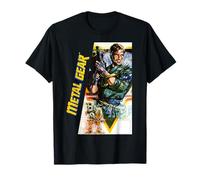 Metal Gear Box Art Tactical Espionnage Retro Gamer T-Shirt