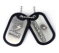 Metal Gear Rising - Pendentif Dog Tag MSC Logo G