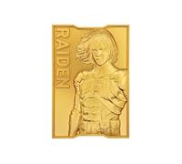 Metal Gear Solid 2 - Lingot Metal Gear Solid 2 Raiden 24k Gold Plated Limited Edition