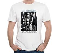 Metal Gear Solid 5 Hideo Kojima 2016 T-Shirt Mens Tees WhiteM